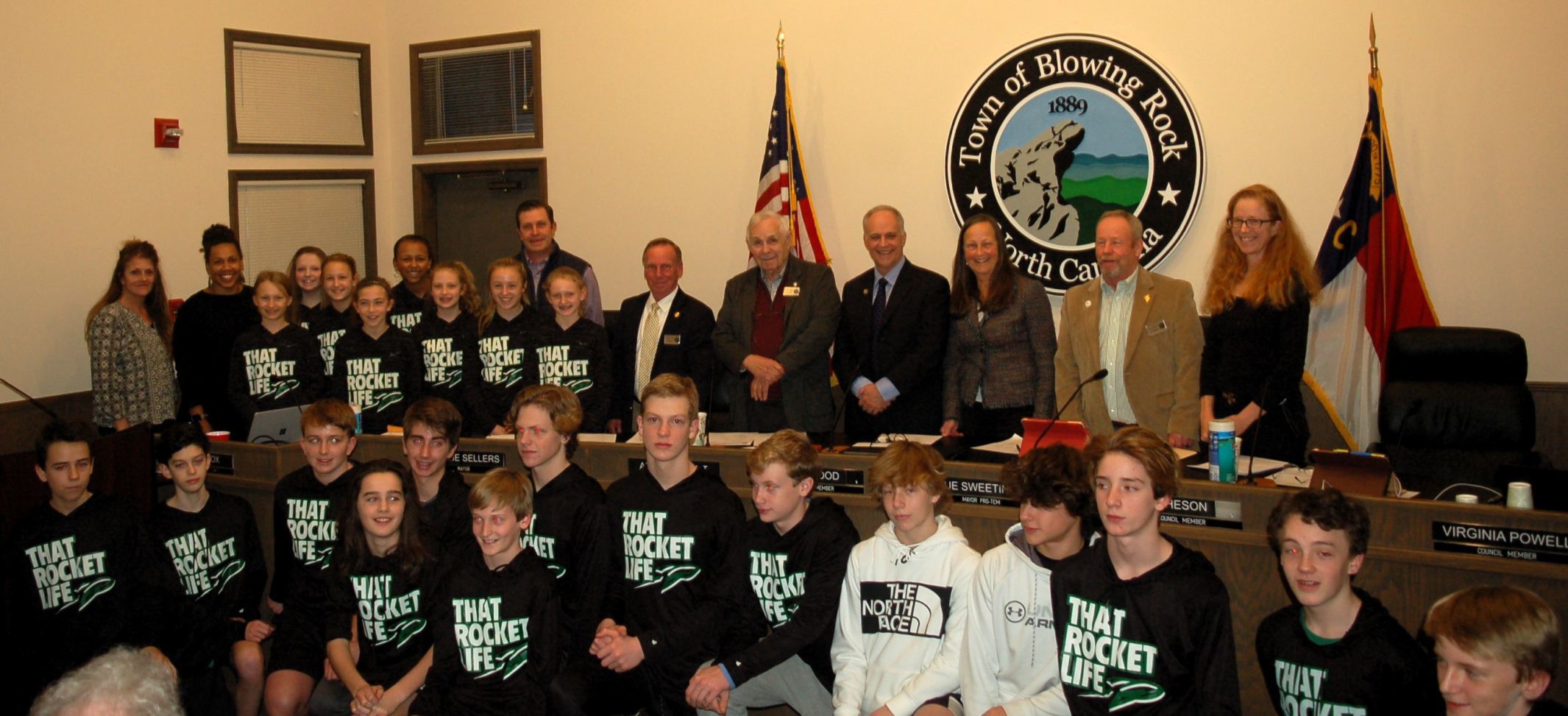 Blowing Rock School basketball teams honored